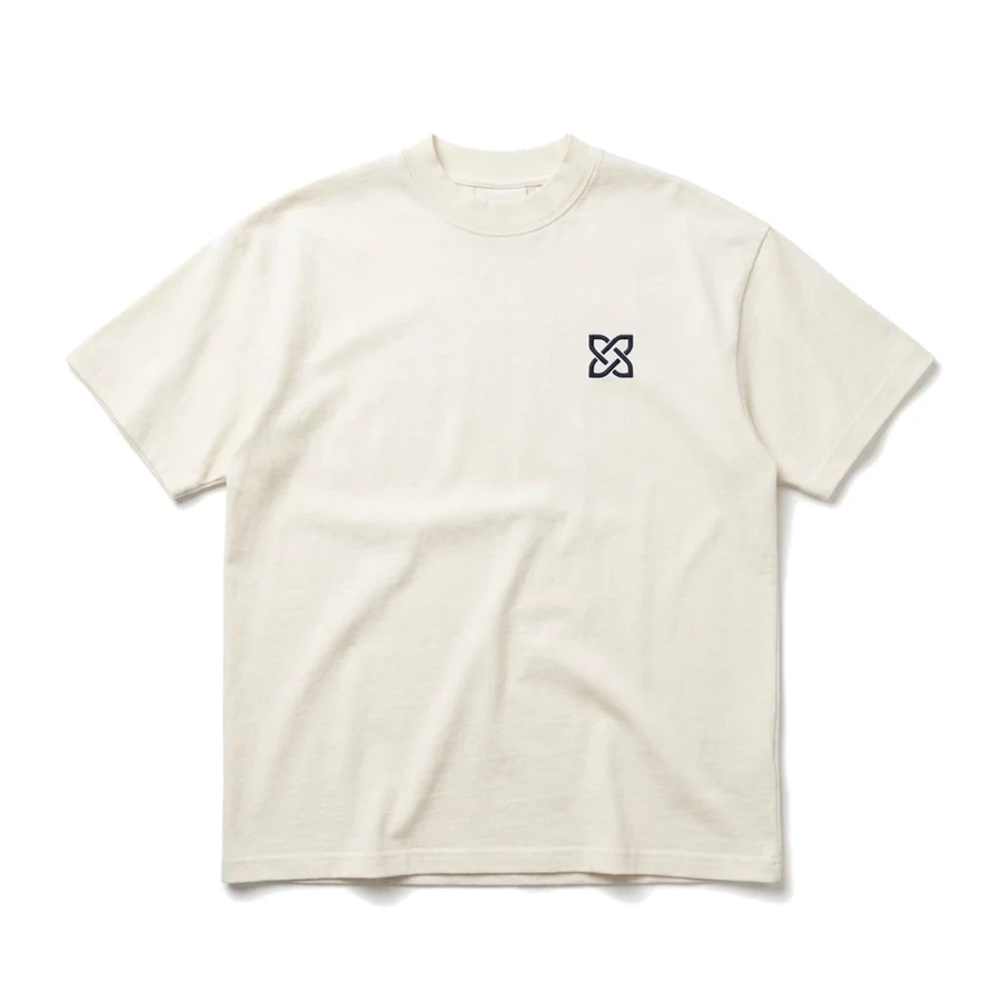 Dolvero Heavyweight Tee with embroidered chest emblem